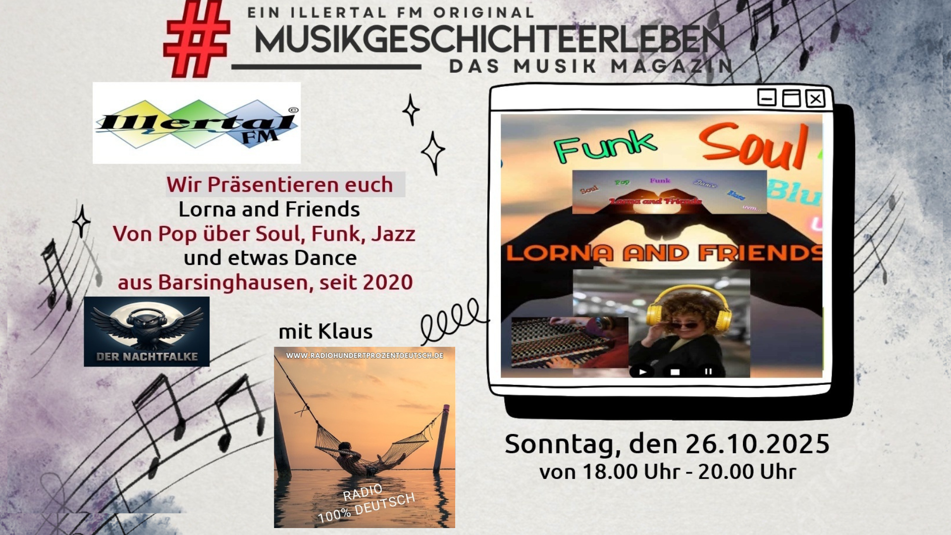 LORNA AND FRIENDS – Musik, die verbindet!